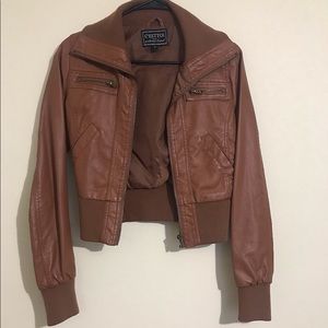 Leather jacket